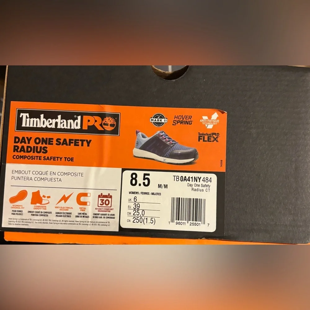 Timberland PRO Blue and Black Work Sneakers - Picture 12 of 12